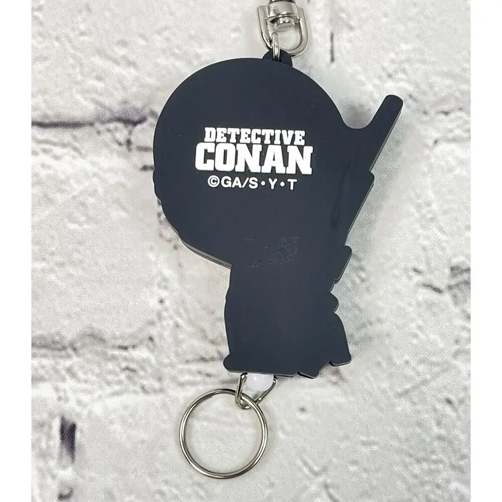 Detective Conan Case Closed keychain Badge Holder Anime Collectible New